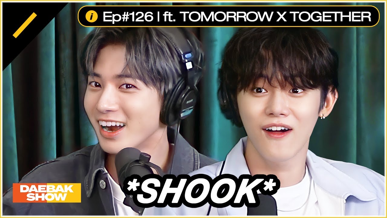 Testing TOMORROW X TOGETHER's Telepathy (Game) | Daebak Show Ep. #126 Highlight