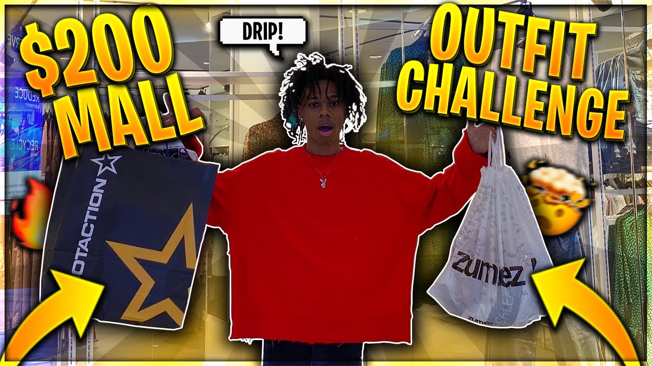 $200 MALL OUTFIT CHALLENGE 🤯🔥