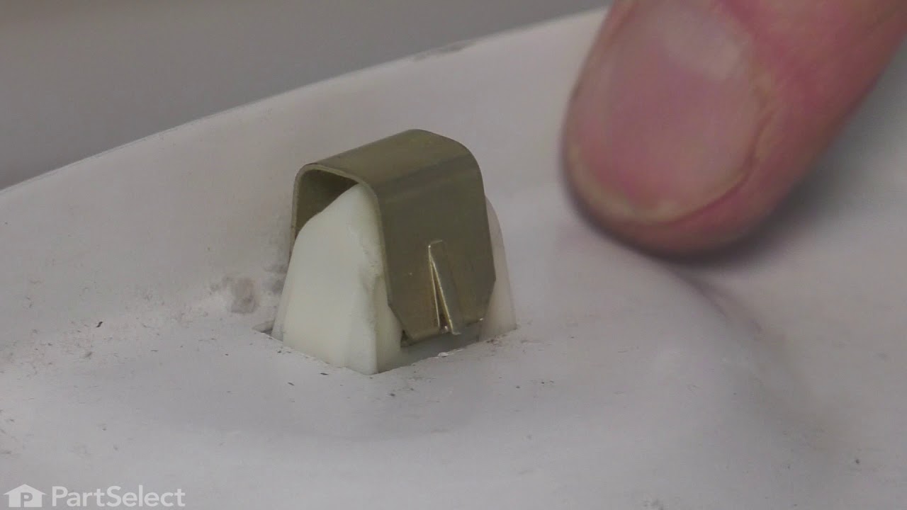 Whirlpool Dryer Repair - How to Replace the Door Catch (Whirlpool # WP3389441)
