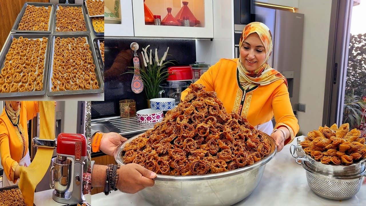 مكاين ماسهل منها جديد شباكية الخلاط تحضيرات رمضان 2026 ب3 طرق بلا دلك بدون قلي ولا تشباك  عسل ناجح