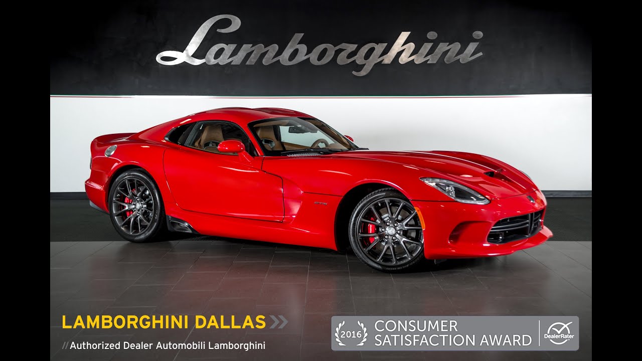2013 Dodge Viper SRT GTS Adrenaline Red LC412