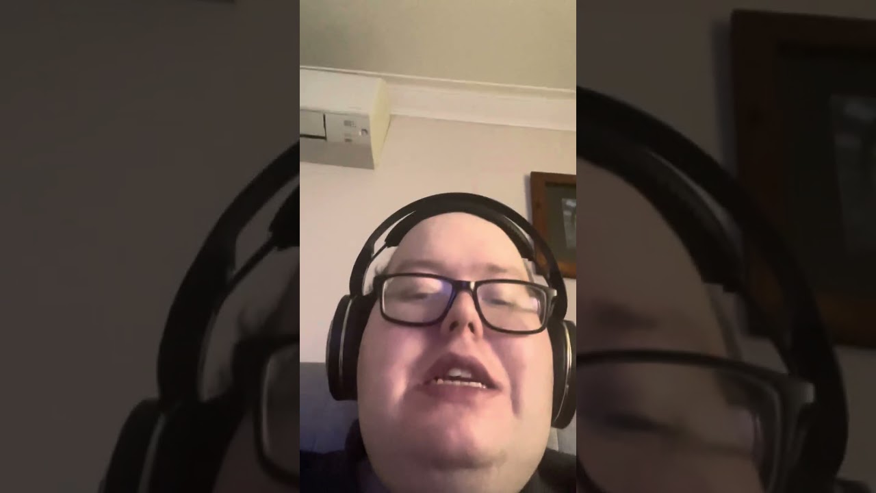 Me singing a song about wearing a hat