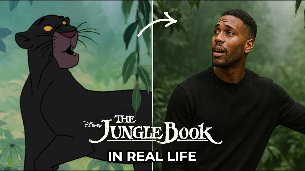 The Jungle Book in REAL LIFE | AI Art Transformation