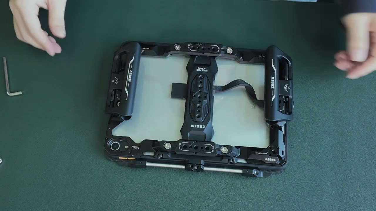 Tips for installing and removing iPad pro/air cage ipad rig