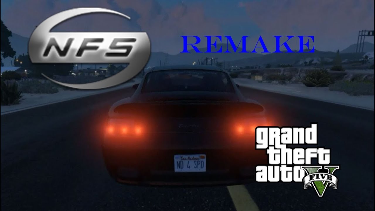Need for Speed High Stakes Intro - GTA V Remake