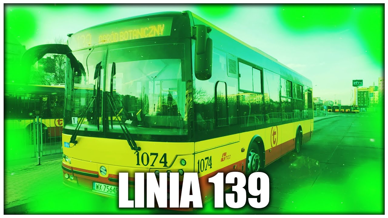 LINIA 139 - KIERUNEK OS.KABATY (19.03.2025) - SOLBUS SM10 #1077   (MZA WARSZAWA) #bus
