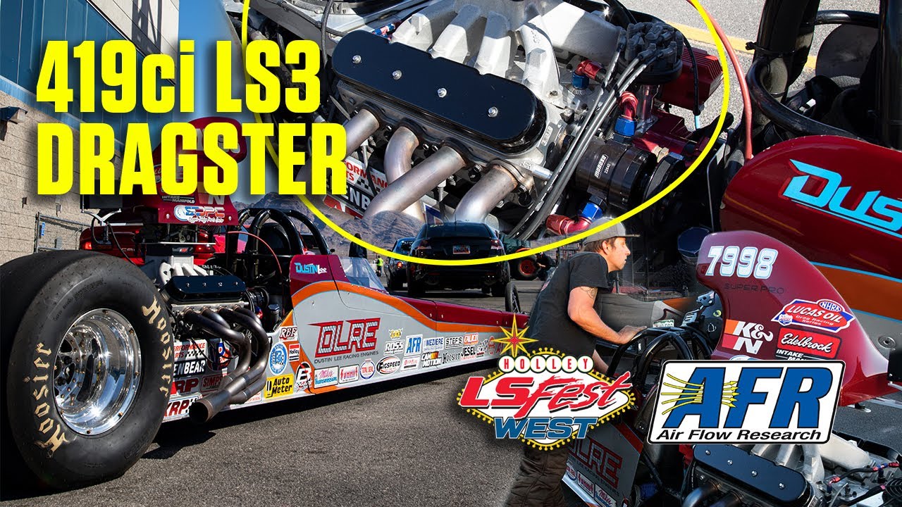 LS Powered Dragster Pushing 900hp!