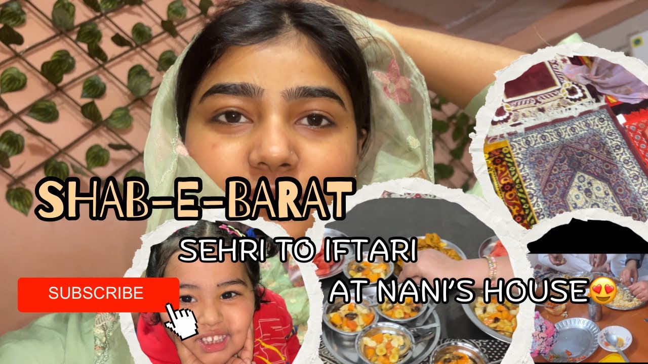 Shab-e-barat special 😍| iftari party at Nani’s house 🏠 | ARSHI OFFICIAL 