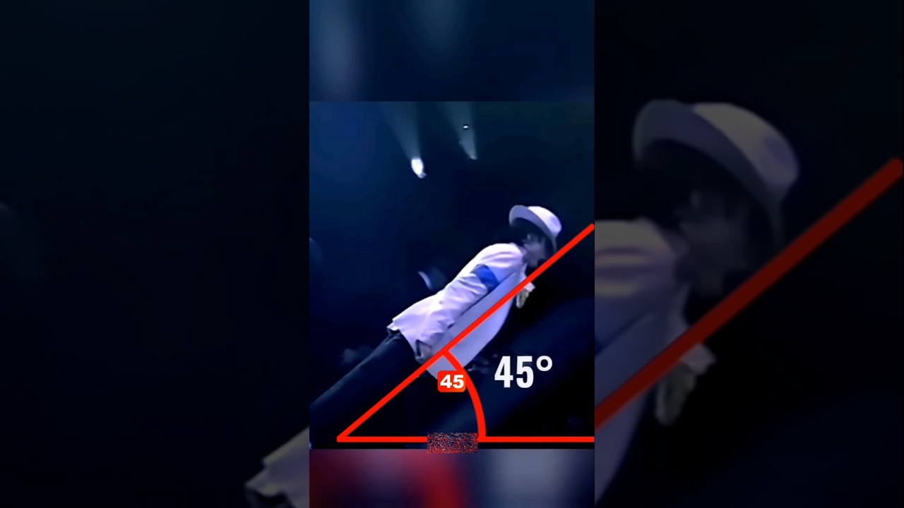 The Hidden Trick Behind Michael Jackson's Impossible 45&deg; Dance Move 🤯