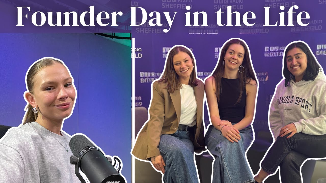 Start-up Life: A Day in the Life of a Female Founder 💻 BBC Radio Interview, Podcasting & Meetings 💜