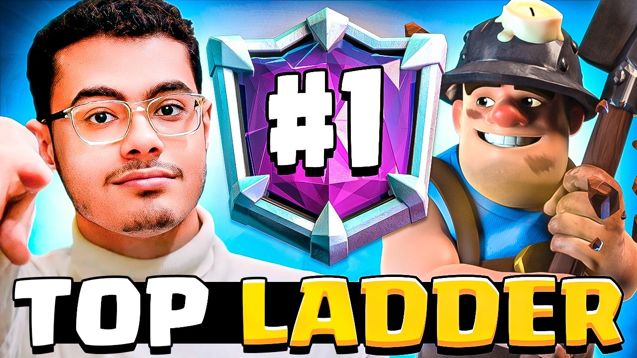 TOP LADDER WITH MY BEST MINER DECK