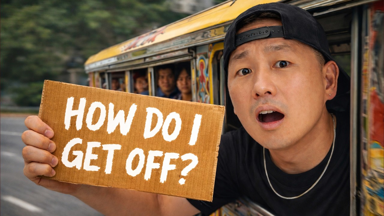 I Took the WRONG Jeepney in Manila… First Time Riding 🇵🇭