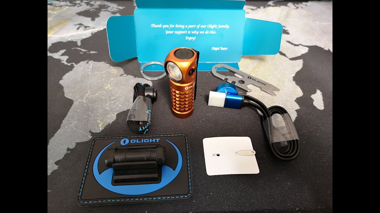 Olight Perun Mini - Review, Data and Underground Beamshots [german]