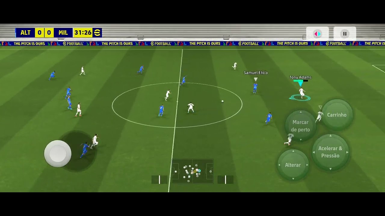 Melhore sua marcação veja na Prática a linha defensiva EFOOTBALL mobile #efootball25 #efootball
