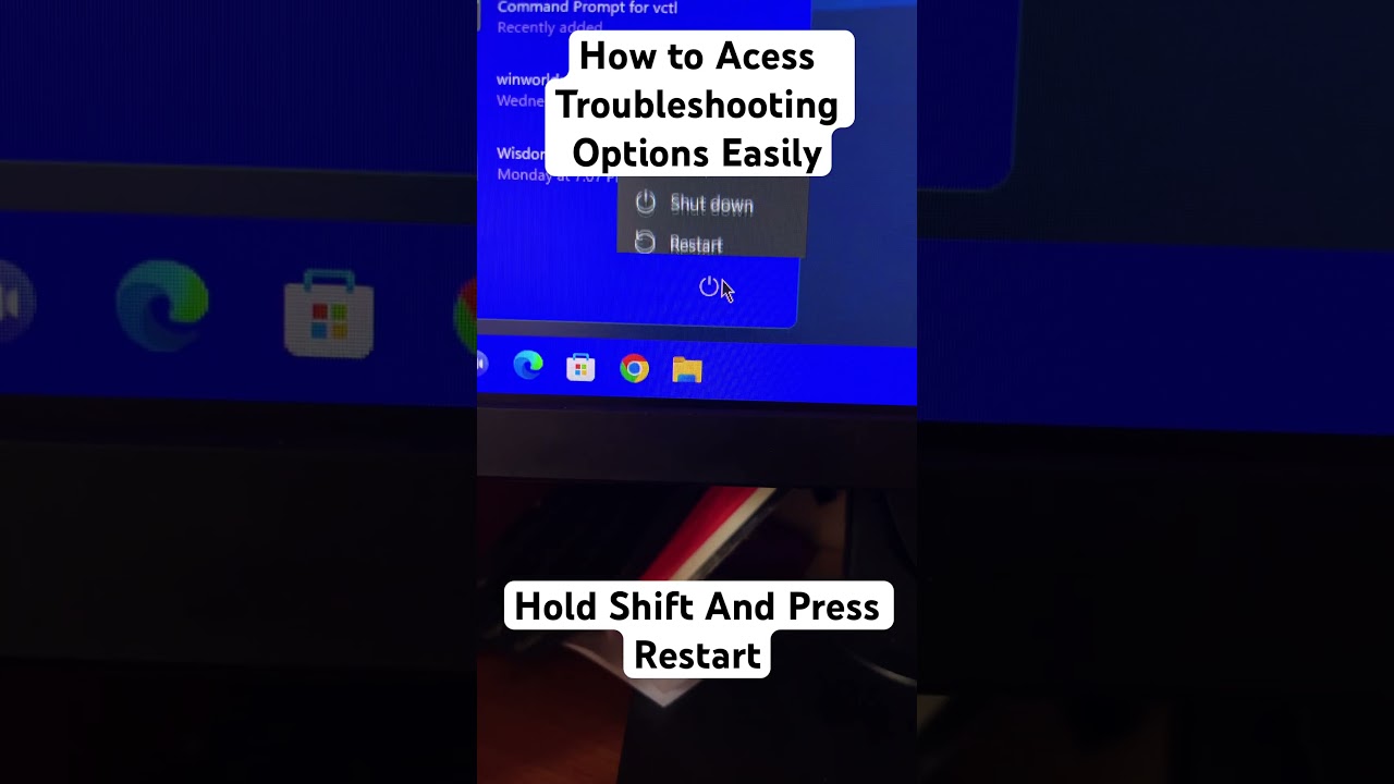 How to Access Troubleshooting Options using a Simple Shortcut in Windows 11 #shorts