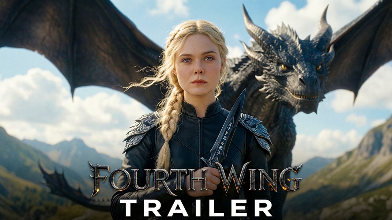 Fourth Wing (2026) &ndash; Elle Fanning & Chris Hemsworth | Concept Trailer