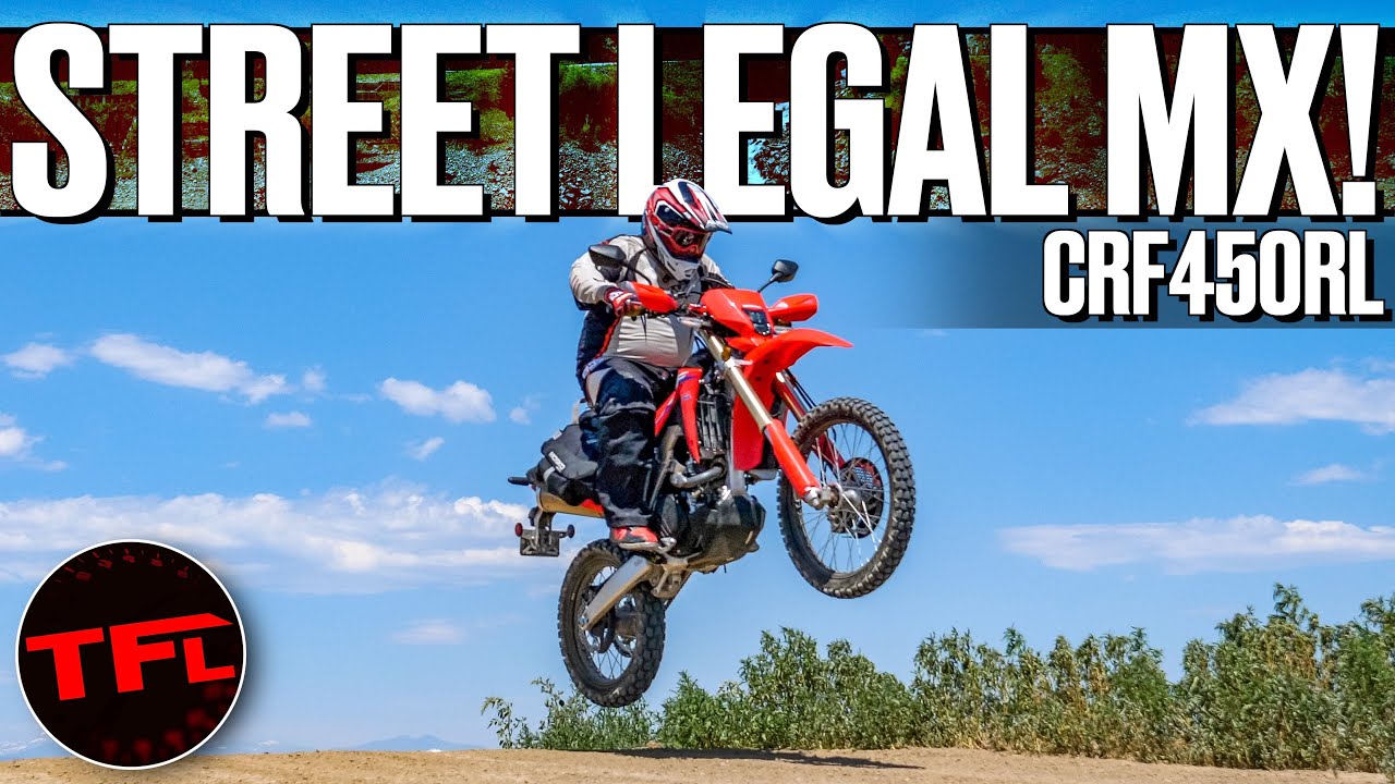 Не только для бездорожья: действительно ли Honda CRF450RL — мотоцикл двойного назначения, способн...