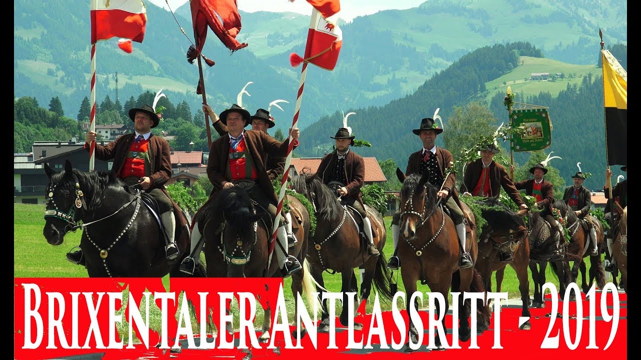 Fronleichnamsprozession & Brixentaler Antlassritt 2019