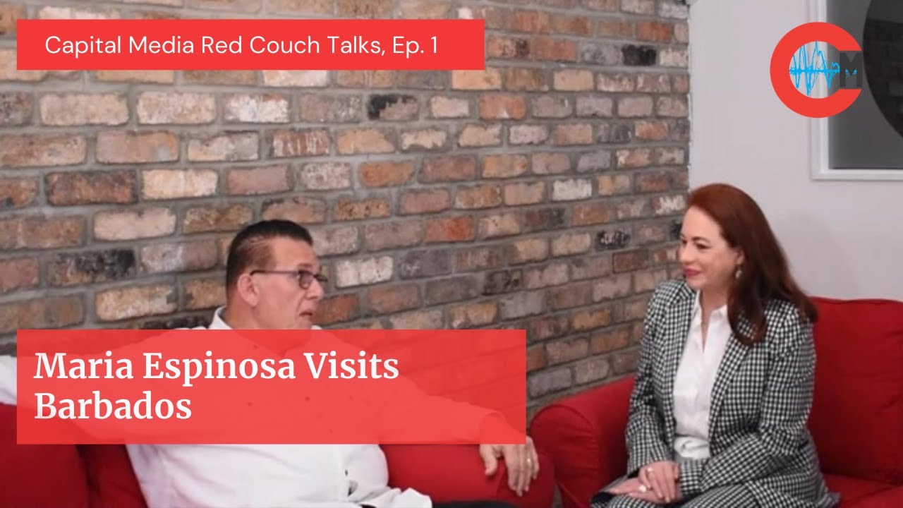 Capital Media Red Couch Talks with Maria Fernanda Espinosa