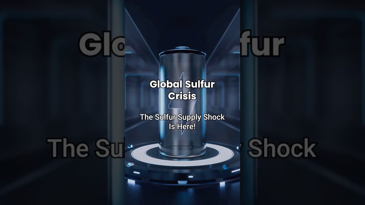 Sulfur & Sulfuric Acid Supply Issue #petrochemicals