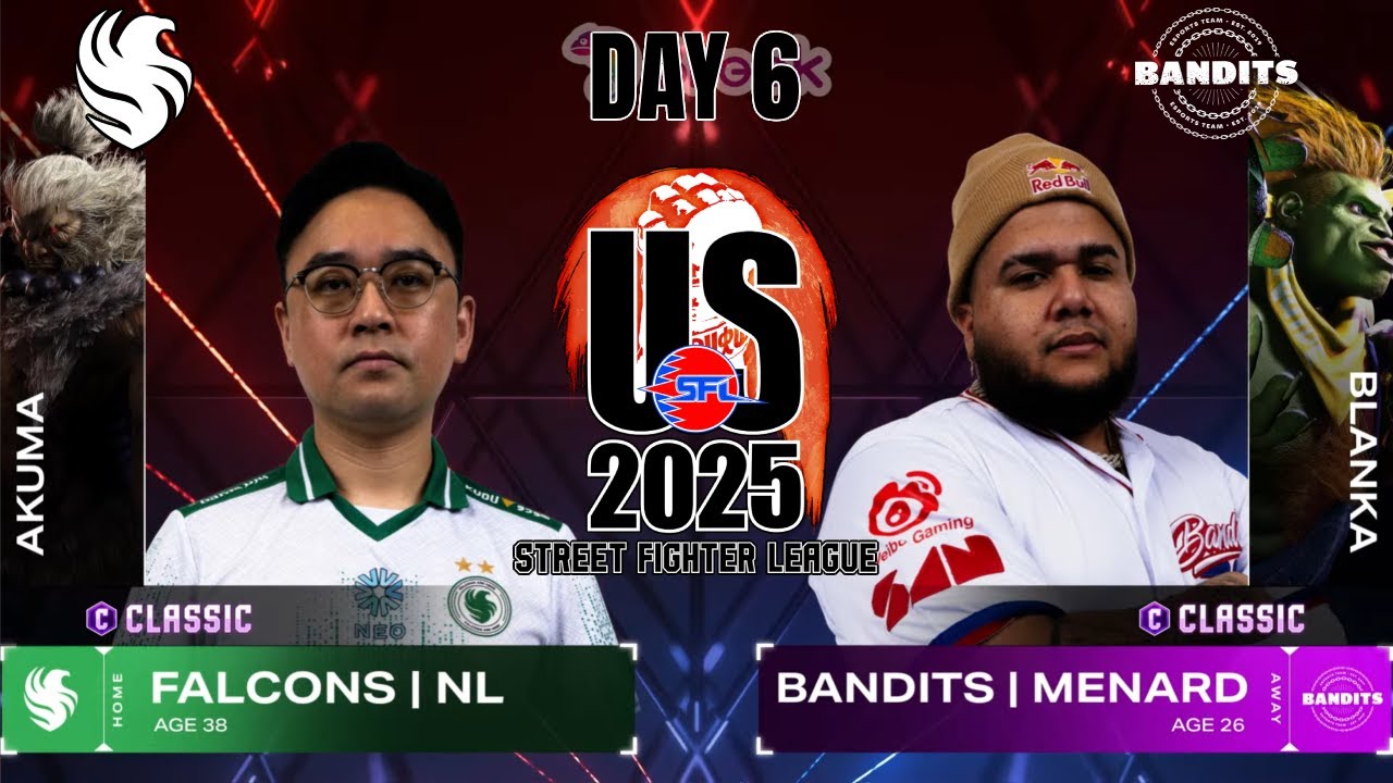 SF6 ▰ MenaRD (Бланка) против NLNL (Акума) ▰ Street Fighter League US 2025