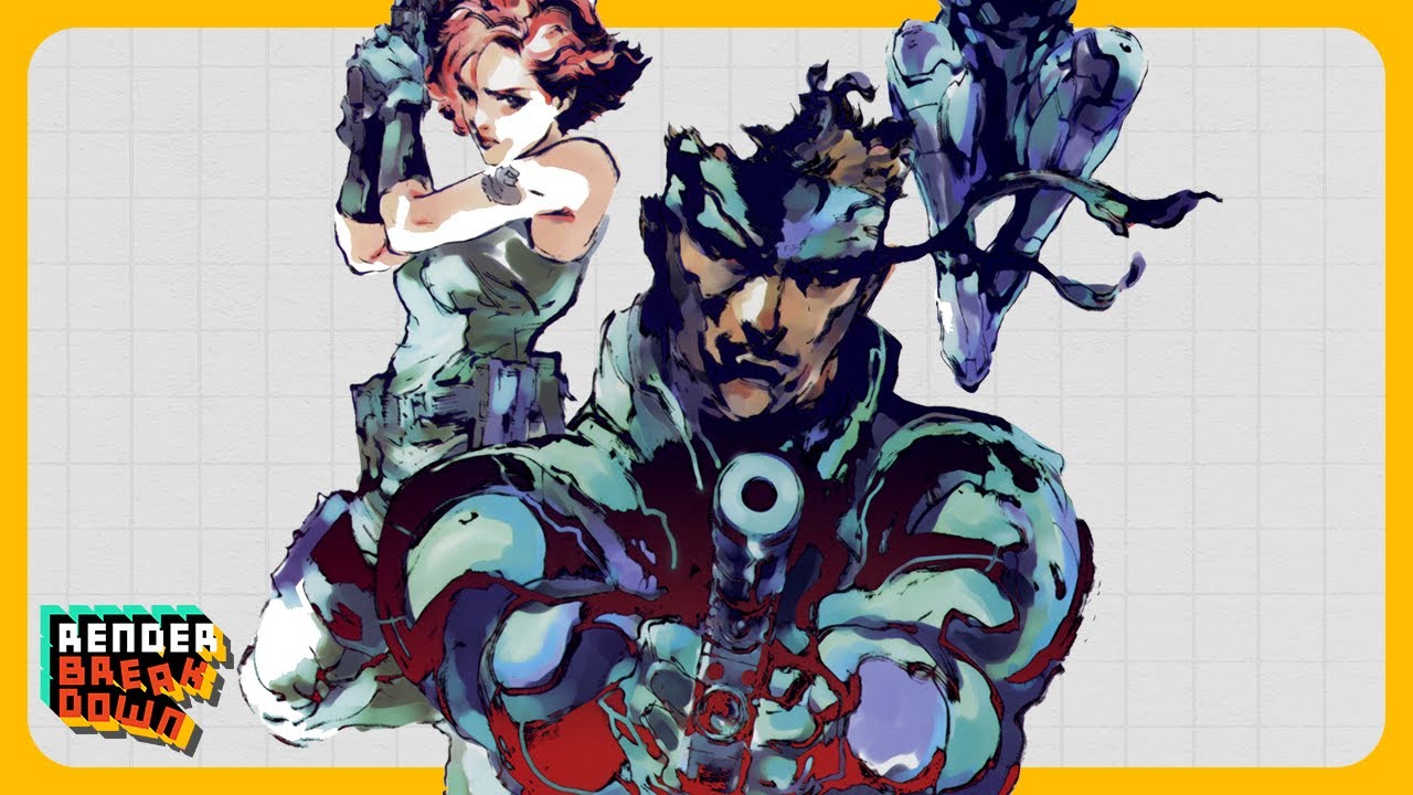 Живопись в уникальном художественном стиле Metal Gear Solid