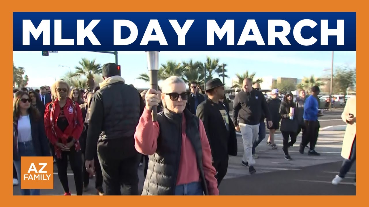 Community marches to honor Martin Luther King Jr. in Phoenix