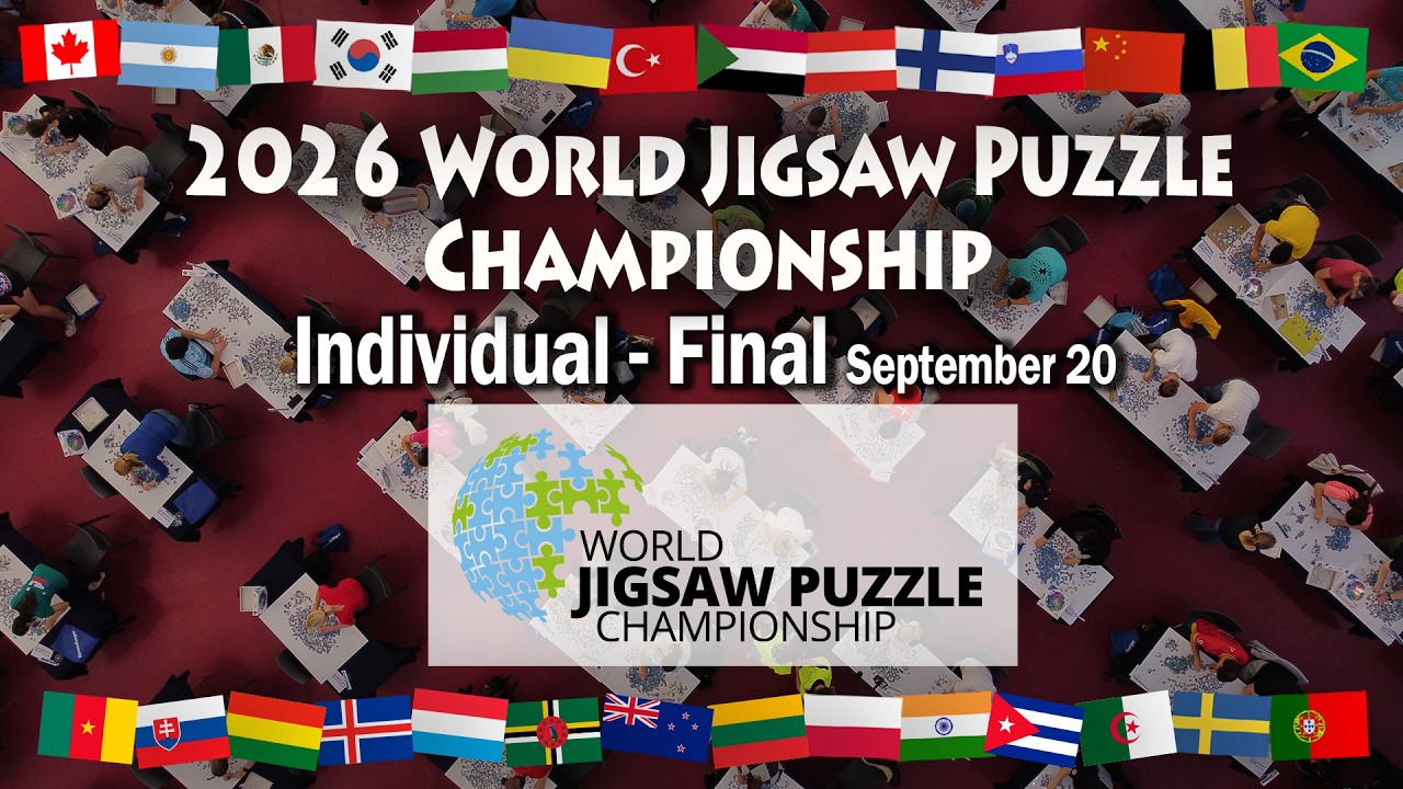 2026 WORLD JIGSAW PUZZLE CHAMPIONSHIP - INDIVIDUAL FINAL