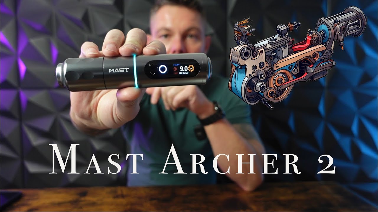 Whip Shading Tattoo | Mast ARCHER 2 tattoo machine