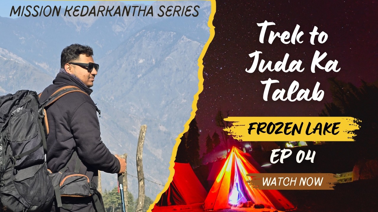 PUSHUPS on FROZEN LAKE Gone Wrong! 😱 | Sankri to Juda Ka Talab (Ep 04)
