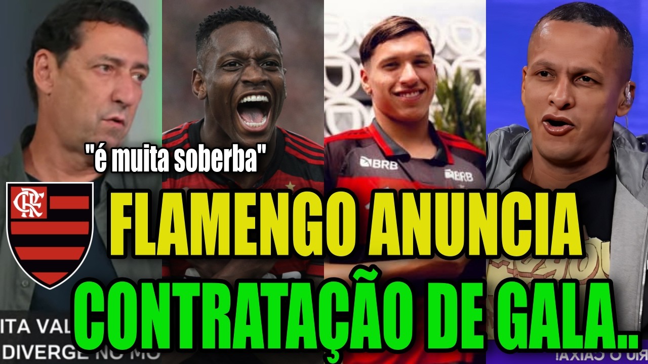 BATEU UM MEDO NOS RIVAIS! FLAMENGO ANUNCIA GRANDE REFORÇO! LUIS HENRIQUE VEM AÍ!