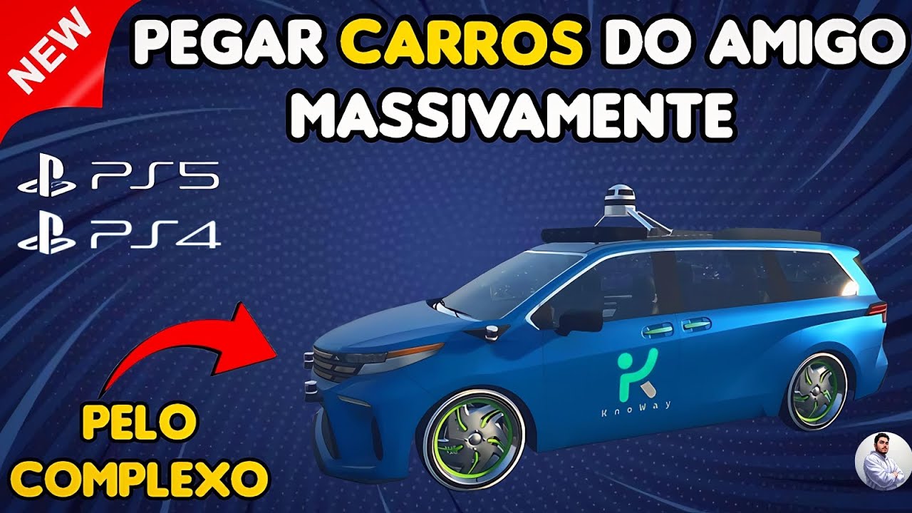 GTA ONLINE - MÉTODO PEGAR CARROS DO AMIGO NO  GC2F MASSIVO FÁCIL  (PS4 PS5)