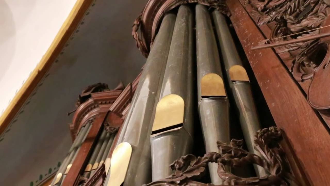 Domenico Scarlatti  SONATE in B KP 87 Willem van Twillert  Schnitger-Freytag-organ 1797 Bellingwolde