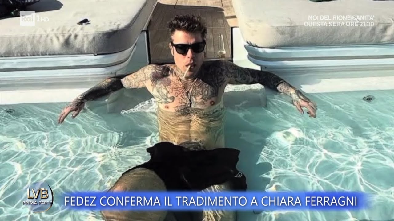 Fedez conferma il tradimento a Chiara Ferragni - La volta buona 23/10/2025