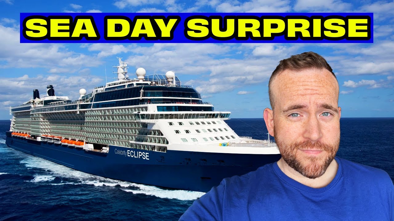 Celebrity Eclipse: 2 Days At Sea & An Unexpected Surprise!