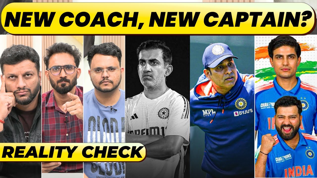 🔴GC DEBATE: VVS LAXMAN TO REPLACE GAMBHIR AS COACH, ROHIT AS ODI CAPTAIN. REALITY, NARRATIVE & PR