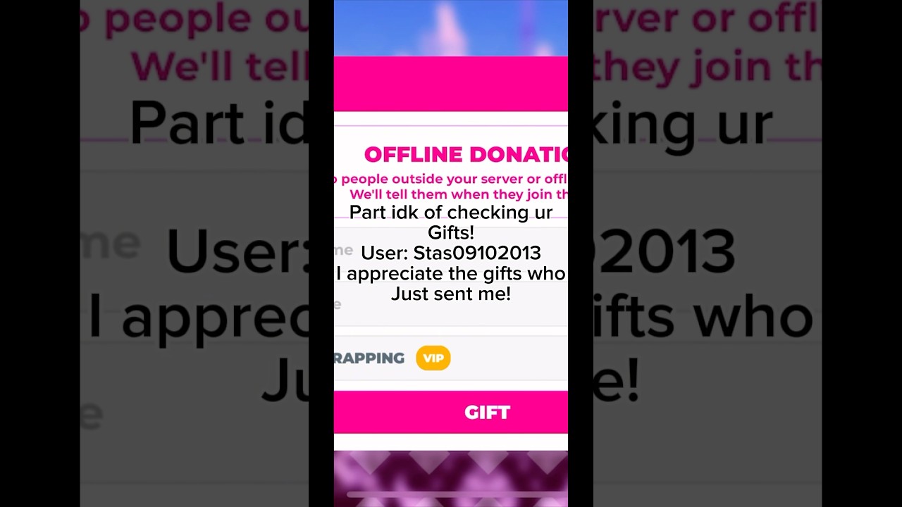 W LUNAR! THANKS! #roblox #robux #plsdonate #hazem #shorts