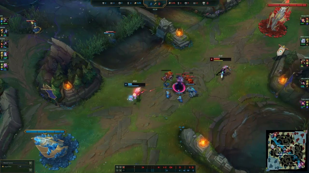 when they pick ahri before i can
