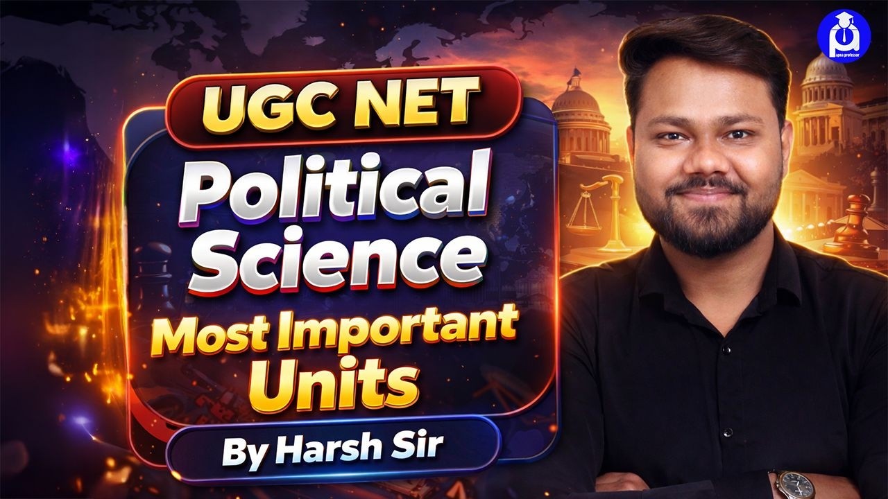 UGC NET Political Science Most important Units || @DrLokeshBali