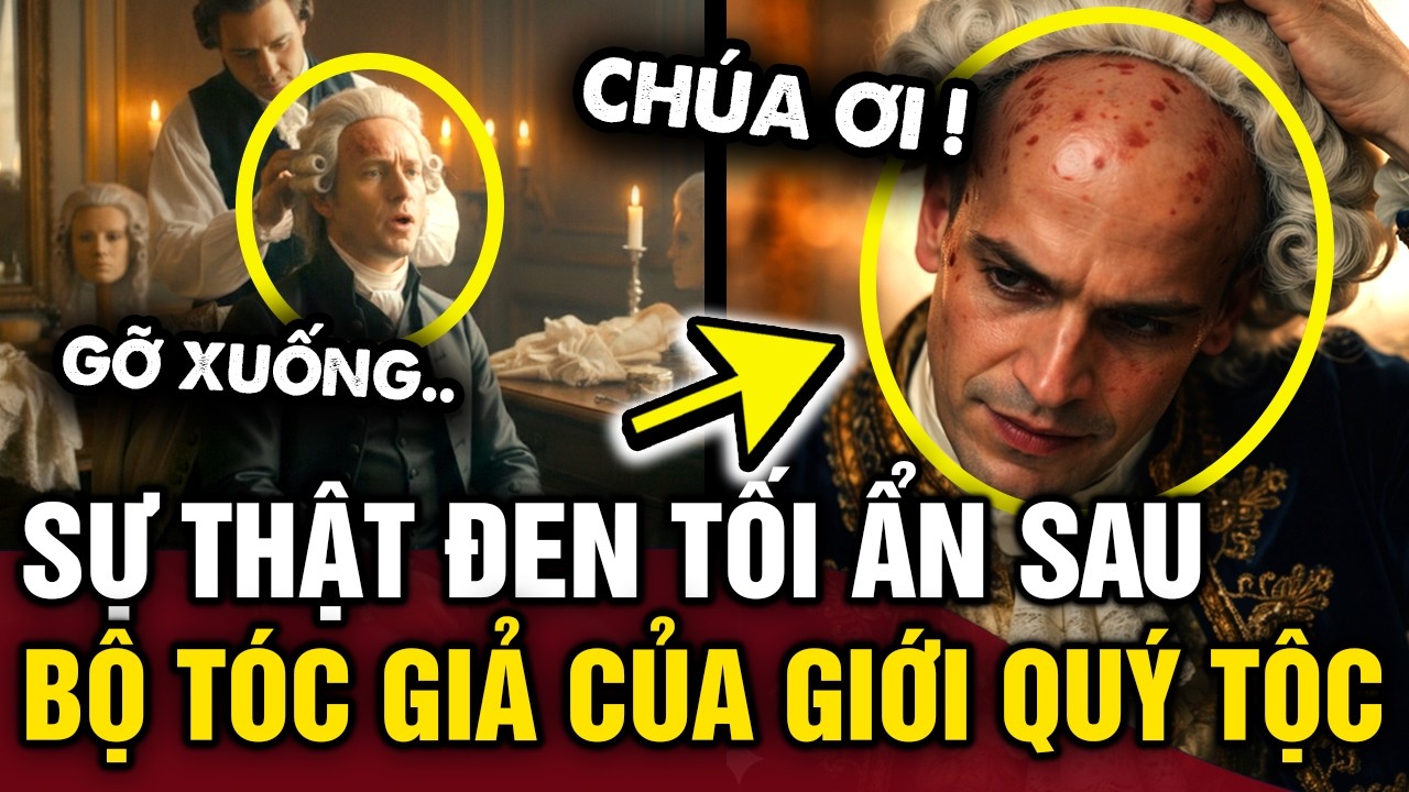 Sự thật đen tối về BỘ TÓC GIẢ của giới quý tộc châu Âu khiến nhiều người phải RÙNG MÌNH | Tin 3 Phút