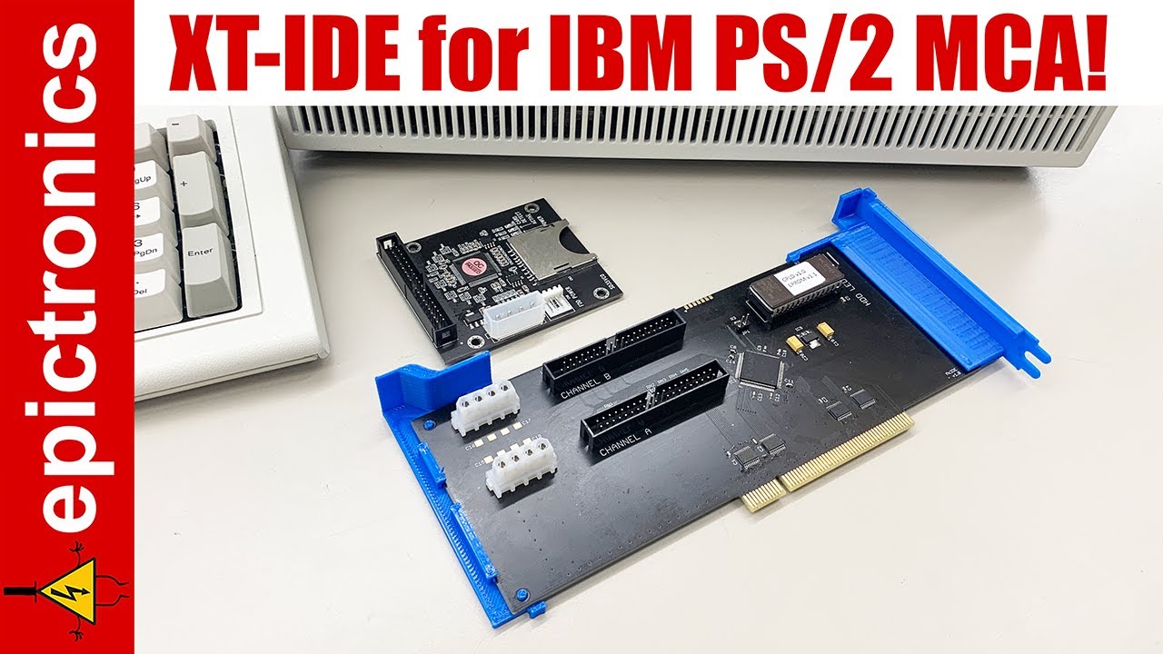 Восстановление ZZXIO McIDE и IBM PS/2 Model 50z (8550-031)