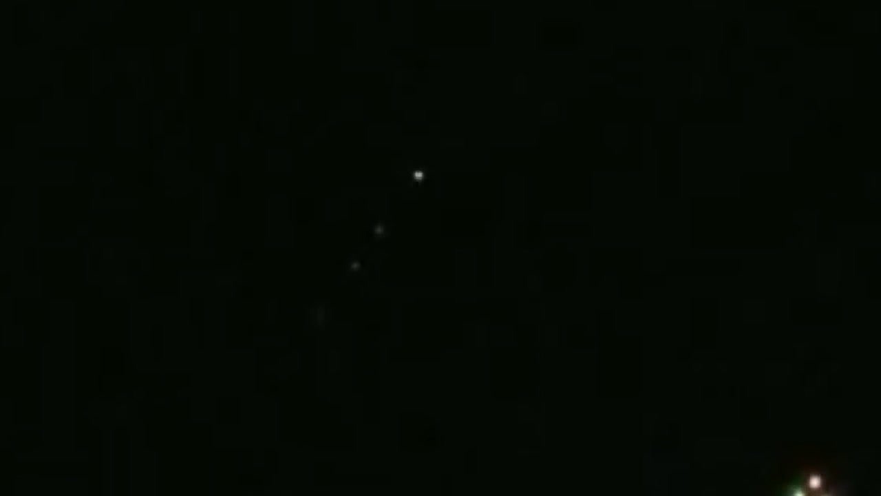 Strange lights spotted in the night sky above Missoula