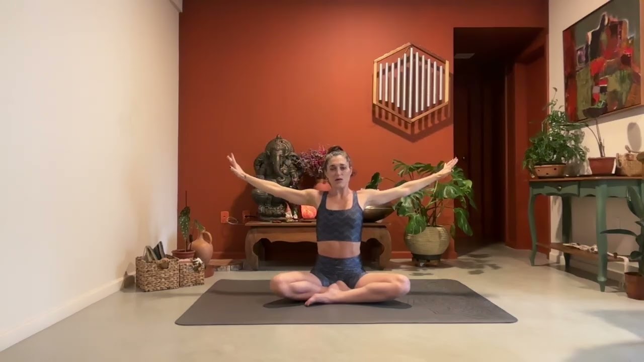 Postpartum Yoga for Shoulder & Upper Back Relief Holding Baby Support