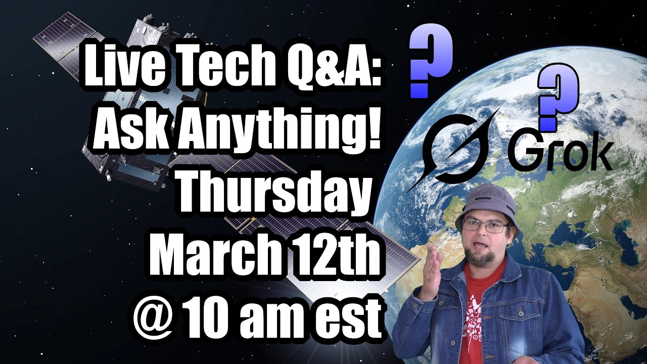 Your Tech Questions – Answered Live March 12th 10am est We Grok Google Yahoo it for you
