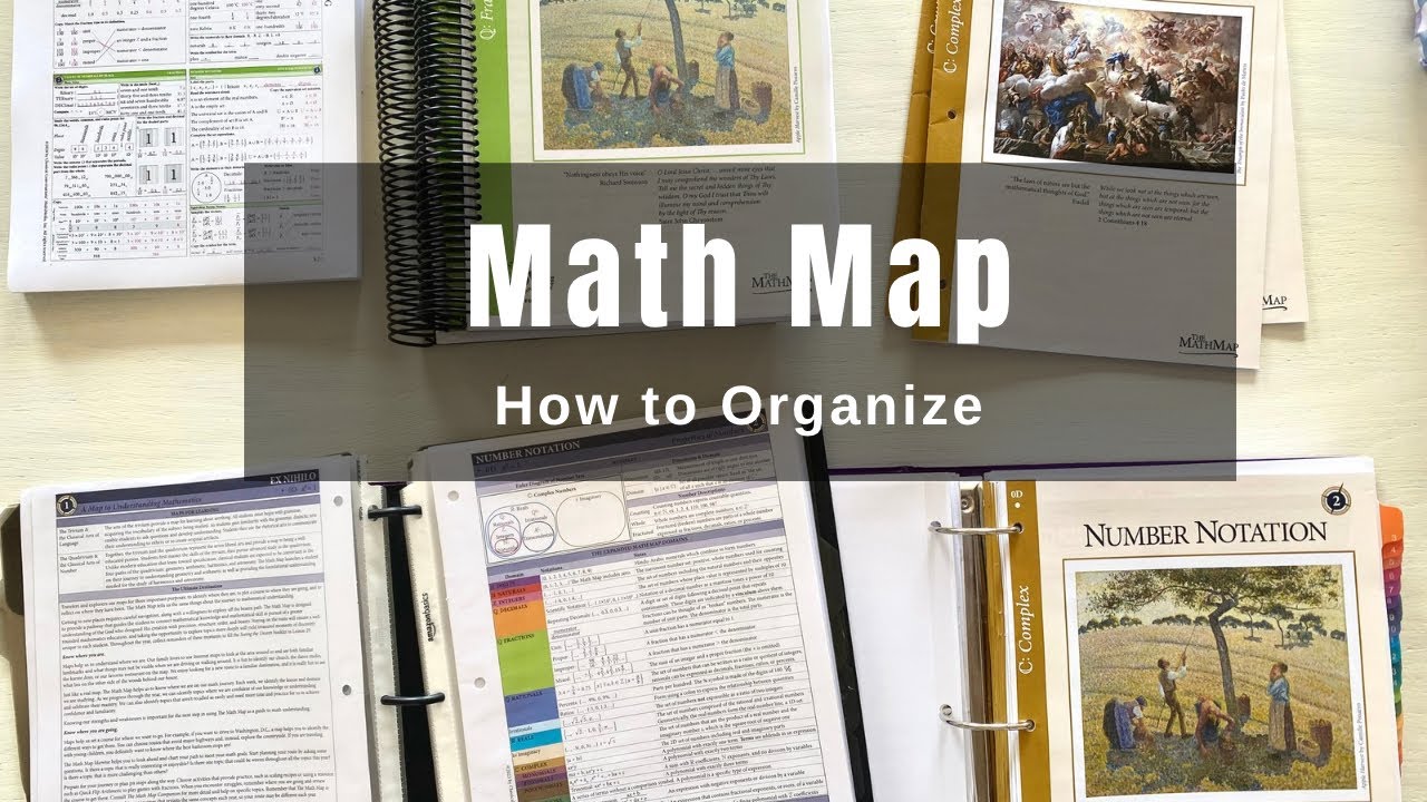 How to Organize Math Map for Complex - Challenge A, Classical Conversations