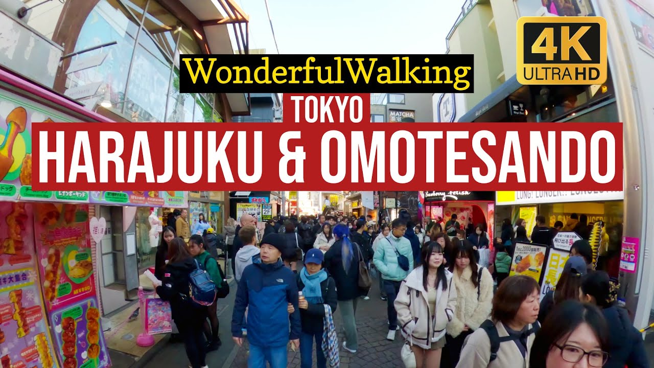 Walking in Harajuku and Omotesando!