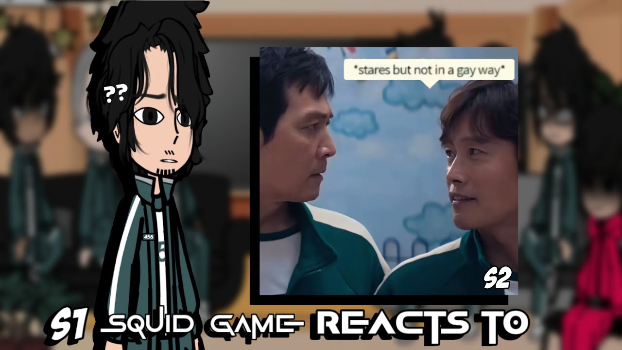 S1 Squid game react to S2