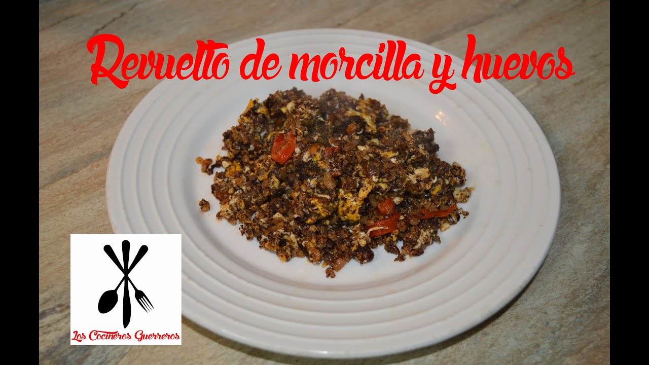 Receta de morcilla revuelta con huevo