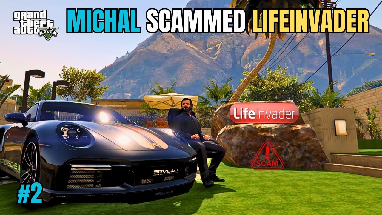 MICHAL SCAMMED LIFEINVADER 😱🔥- GTA V Gameplay-#2