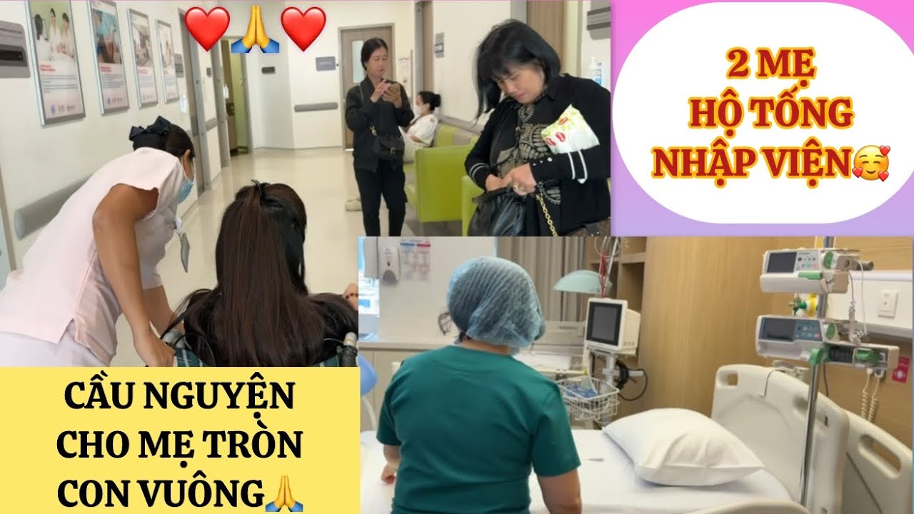 GĐình đưa HN NHẬP VIỆN chuẩn bị cho HÀNH TRÌNH CHÀO ĐÓN thêm THIÊN THẦN BÉ NHỎ vào Đầu Năm mới❤️🙏❤️